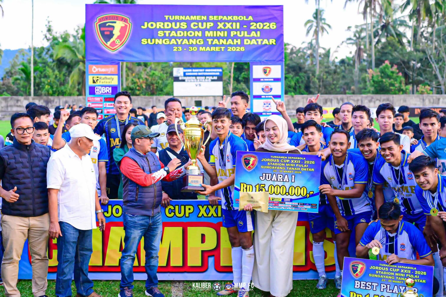 MMP FC Juara Jordus Cup 2026 (Foto: Kaliber Photosport)